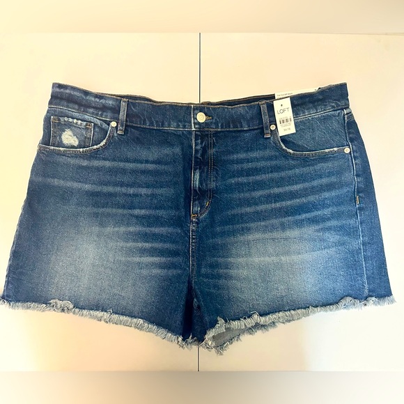 Loft High Rise Cut off short regular size 34/18 - Picture 1 of 2